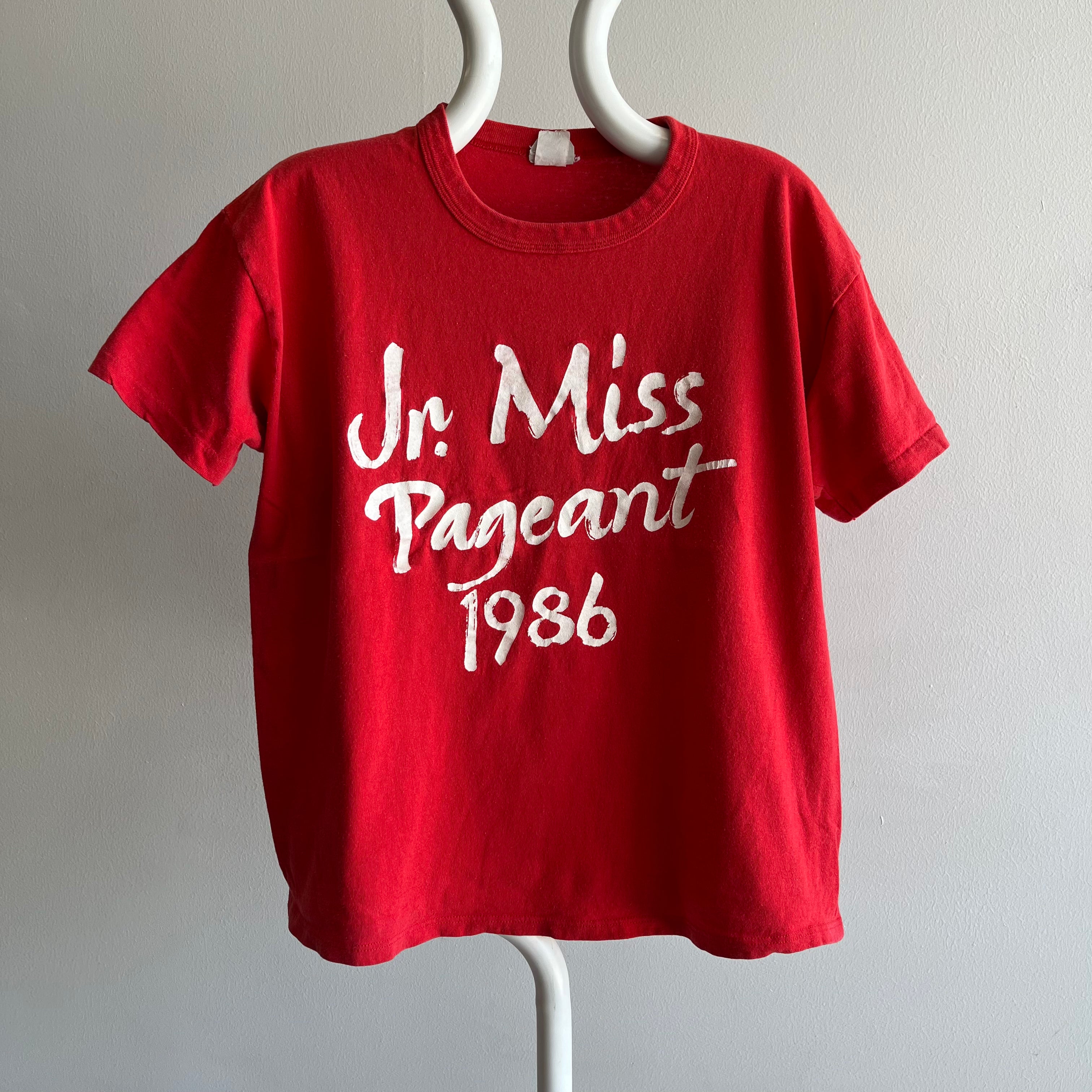 1986 Jr. Miss Pageant Cotton T-Shirt
