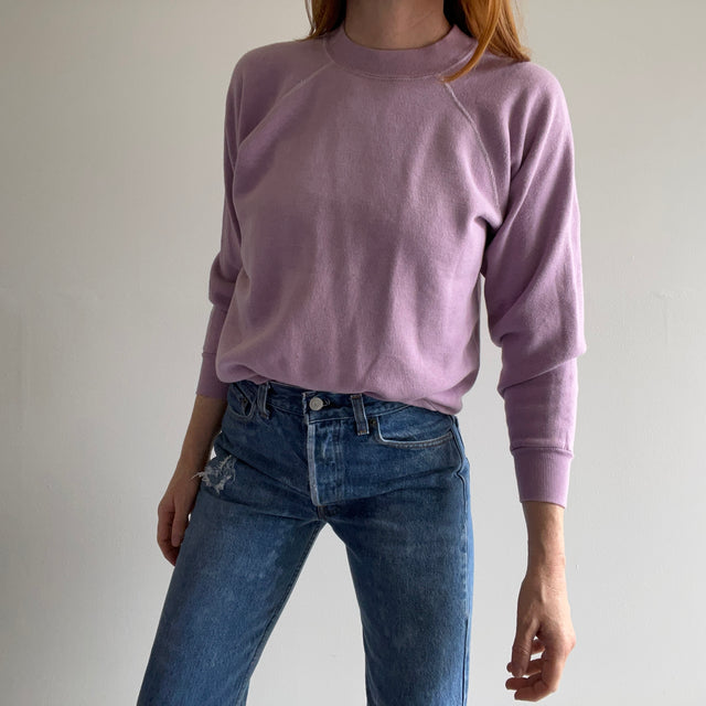 1980s Lavender Raglan