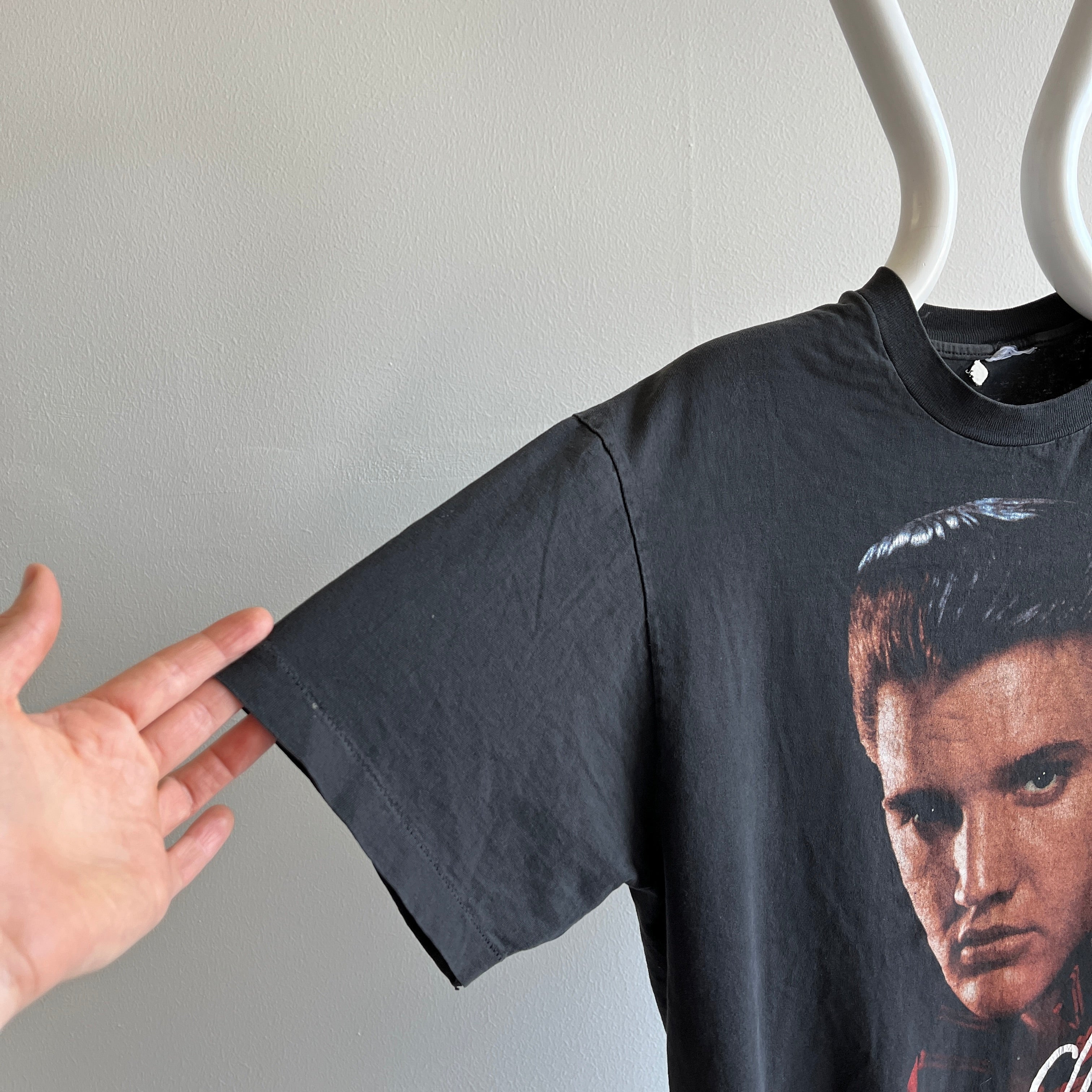 T-shirt tête géante d'Elvis 1990