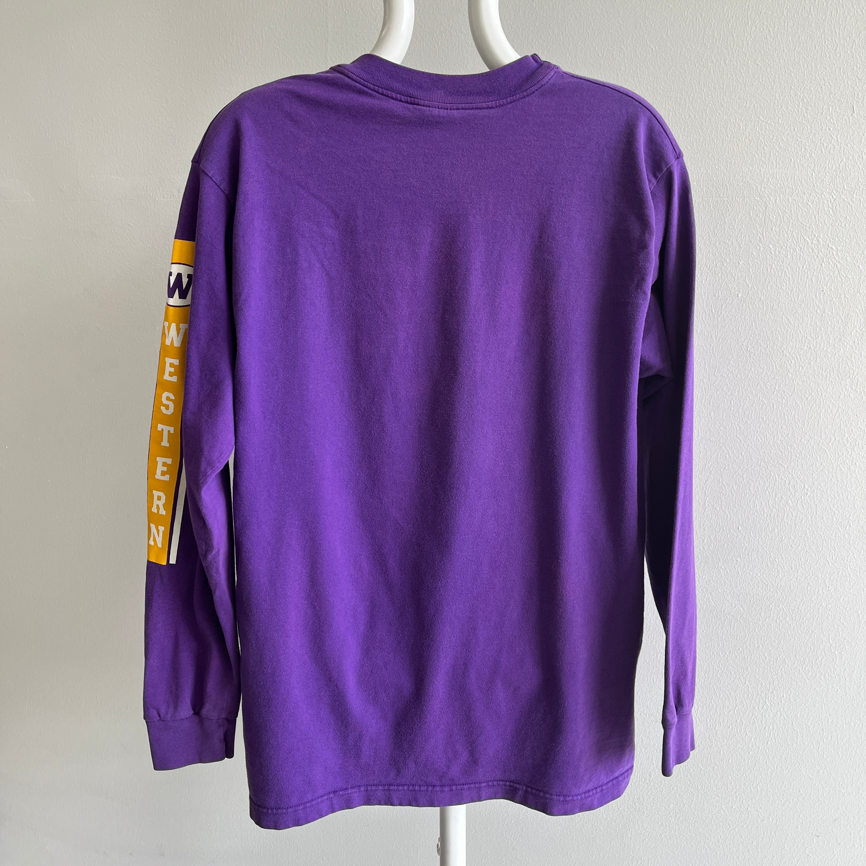 1990s Western Illinois University Long Sleeve T-Shirt