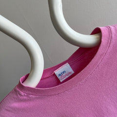 1980s Avon Faded Pink Crop Top