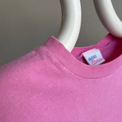 1980s Avon Faded Pink Crop Top