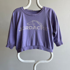 1980s Jordache Crop Top Sweatshirt - OMFG