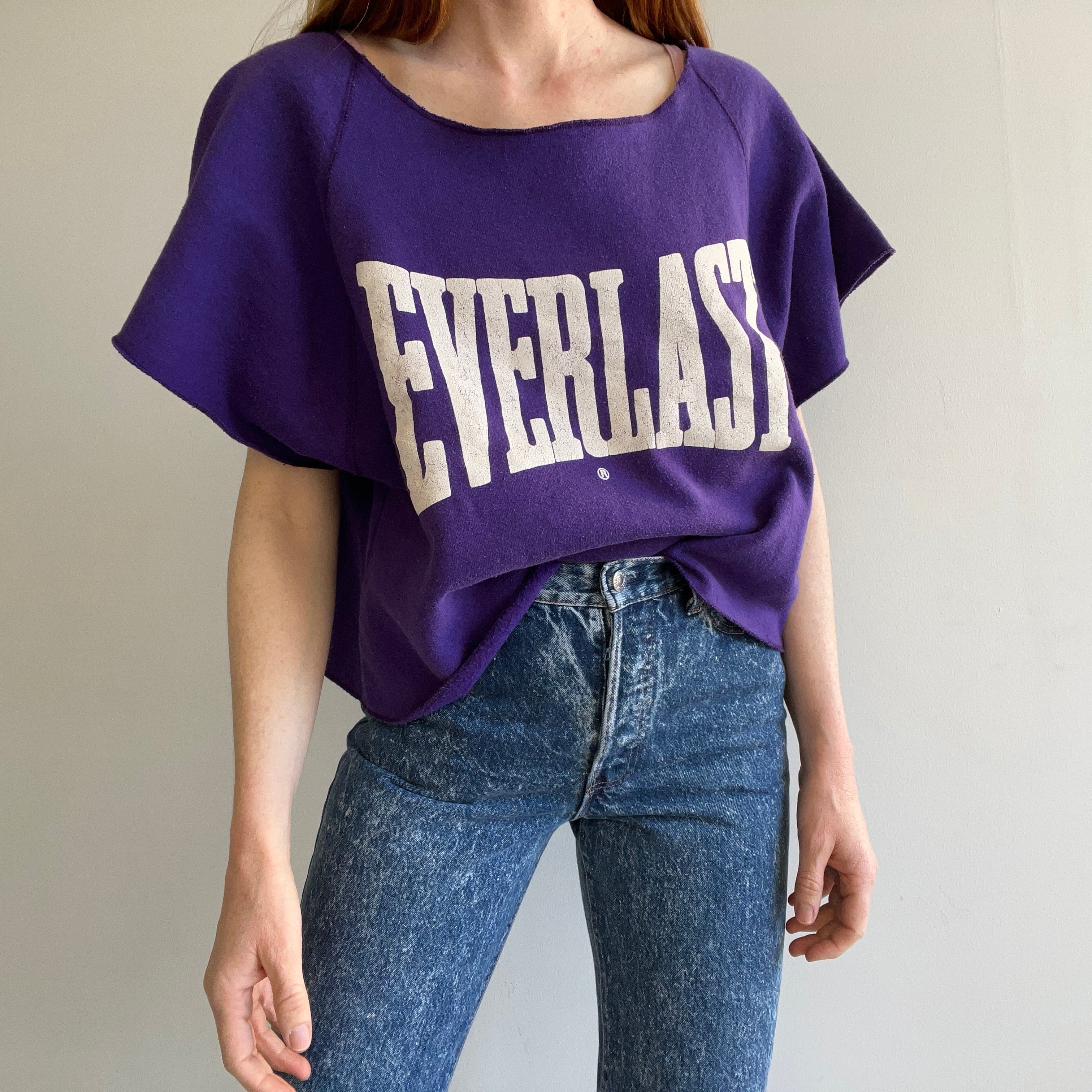 1980s Everlast Muscle Crop Warm Up