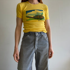 1990s Ecuador Medium Weight Knit Baby Tee