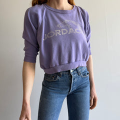 1980s Jordache Crop Top Sweatshirt - OMFG