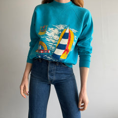 Sweat-shirt Concours international de voile des années 1980