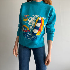 Sweat-shirt Concours international de voile des années 1980