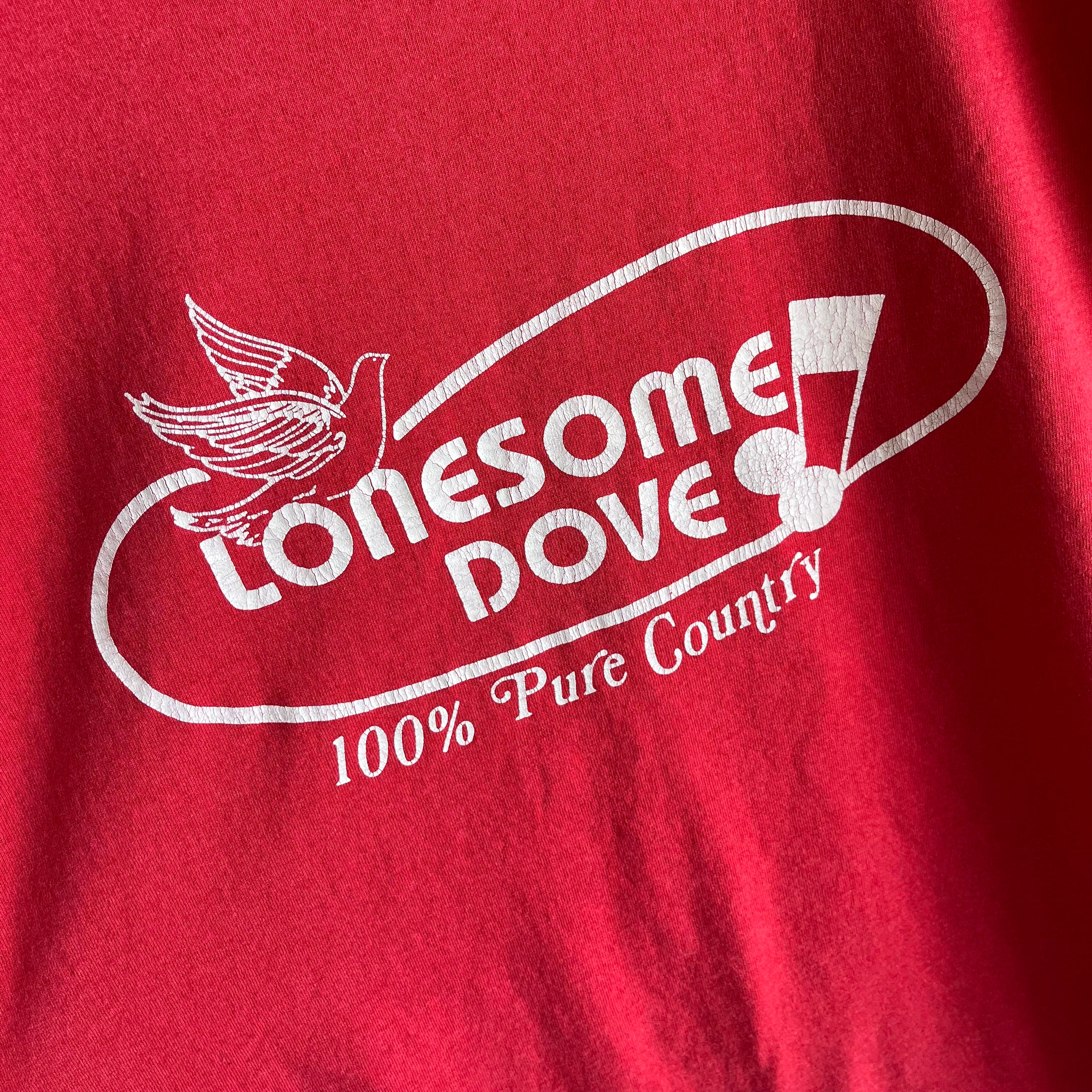 1980s Lonesome Dove 100% Pure Country T-Shirt