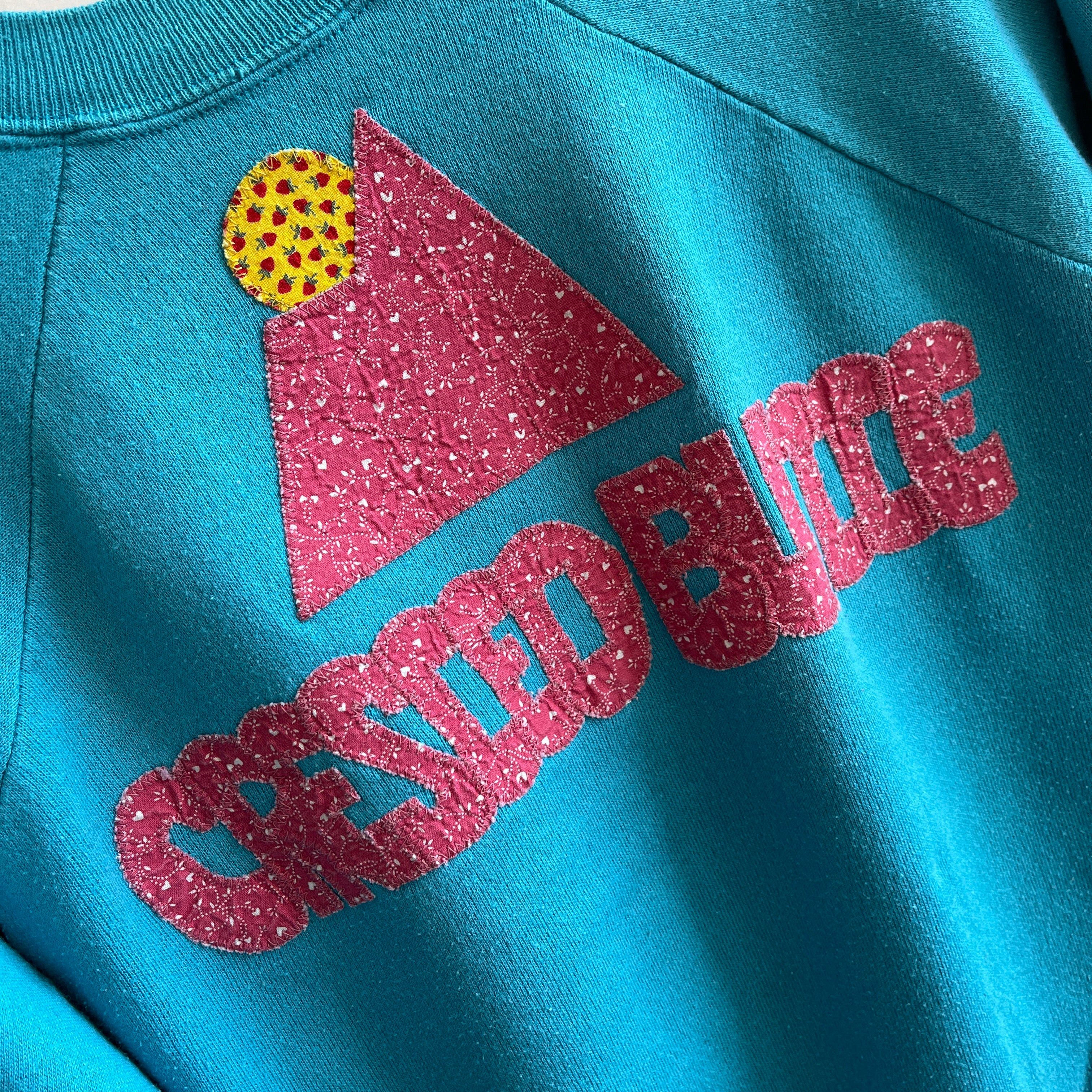 1980s DIY Crested Butte, Colorado Sweatshirt - THIS IS SOMETHING ELSE