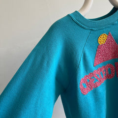 1980s DIY Crested Butte, Colorado Sweatshirt - C'EST QUELQUE CHOSE D'AUTRE