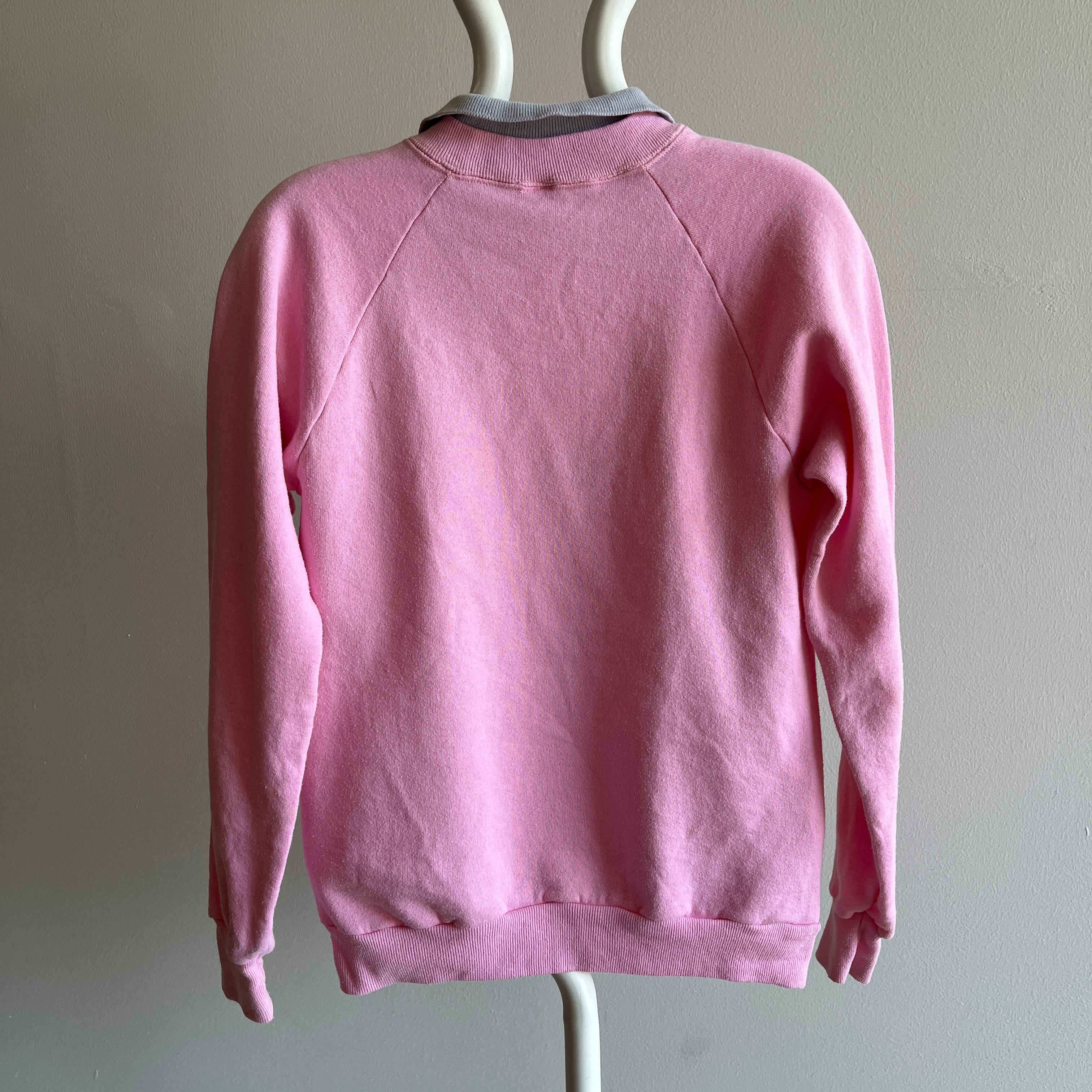 1980s University of Oklahoma Collared Sweatshirt