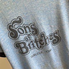 1980s Sons of Britches Super Stained Ring T-Shirt