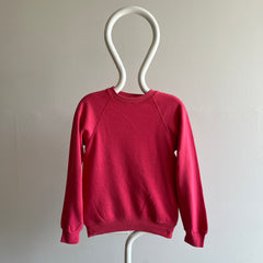 1980s Smaller Pink Raglan - Pilling