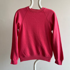 1980s Smaller Pink Raglan - Pilling