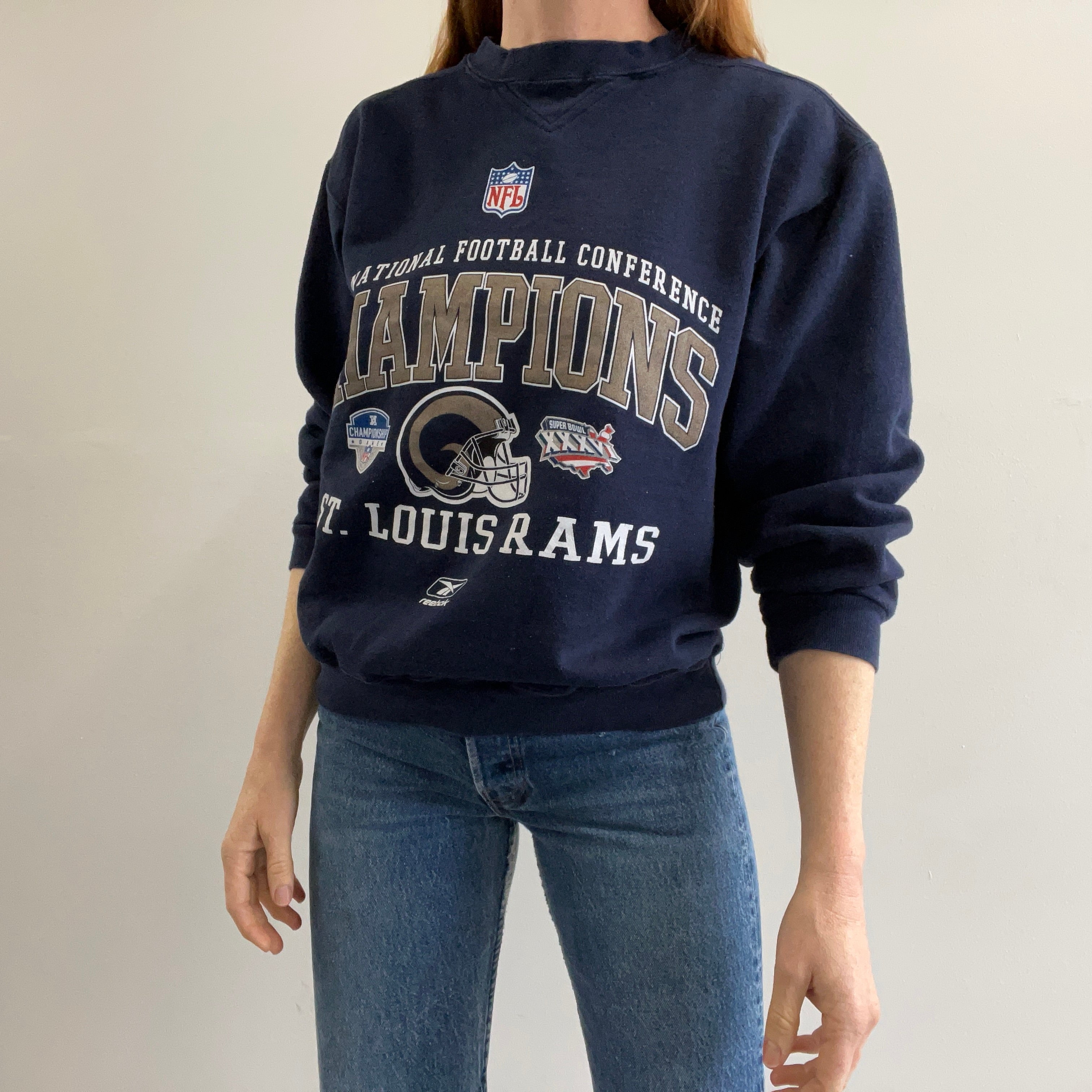 2001 NFC Champs - St. Louis Rams (Now Los Angeles Rams BTW) - Sweatshirt
