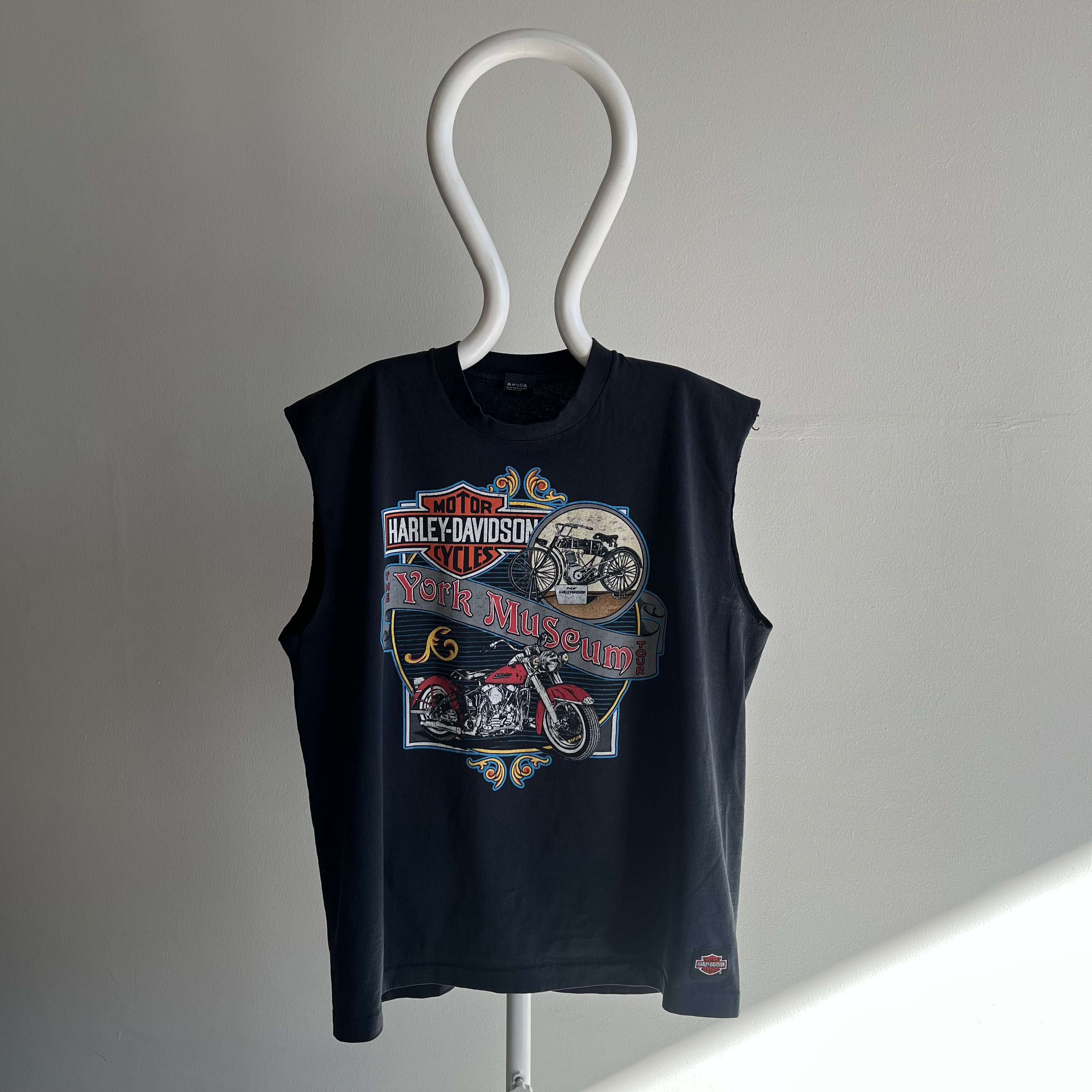 1992 Harley Cut Sleeve T-Shirt