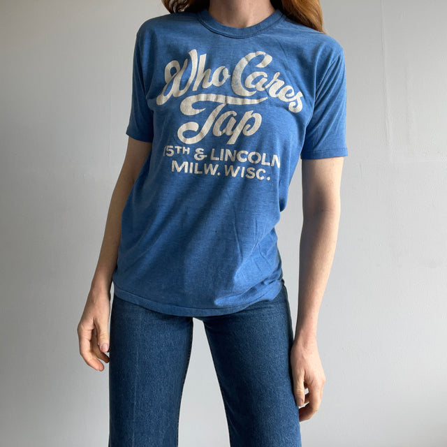 1970s Who Cares Tap T-Shirt