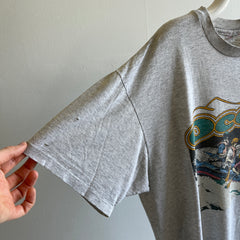 1994 OCOEE River Rafting Tissue Paper Thin T-Shirt
