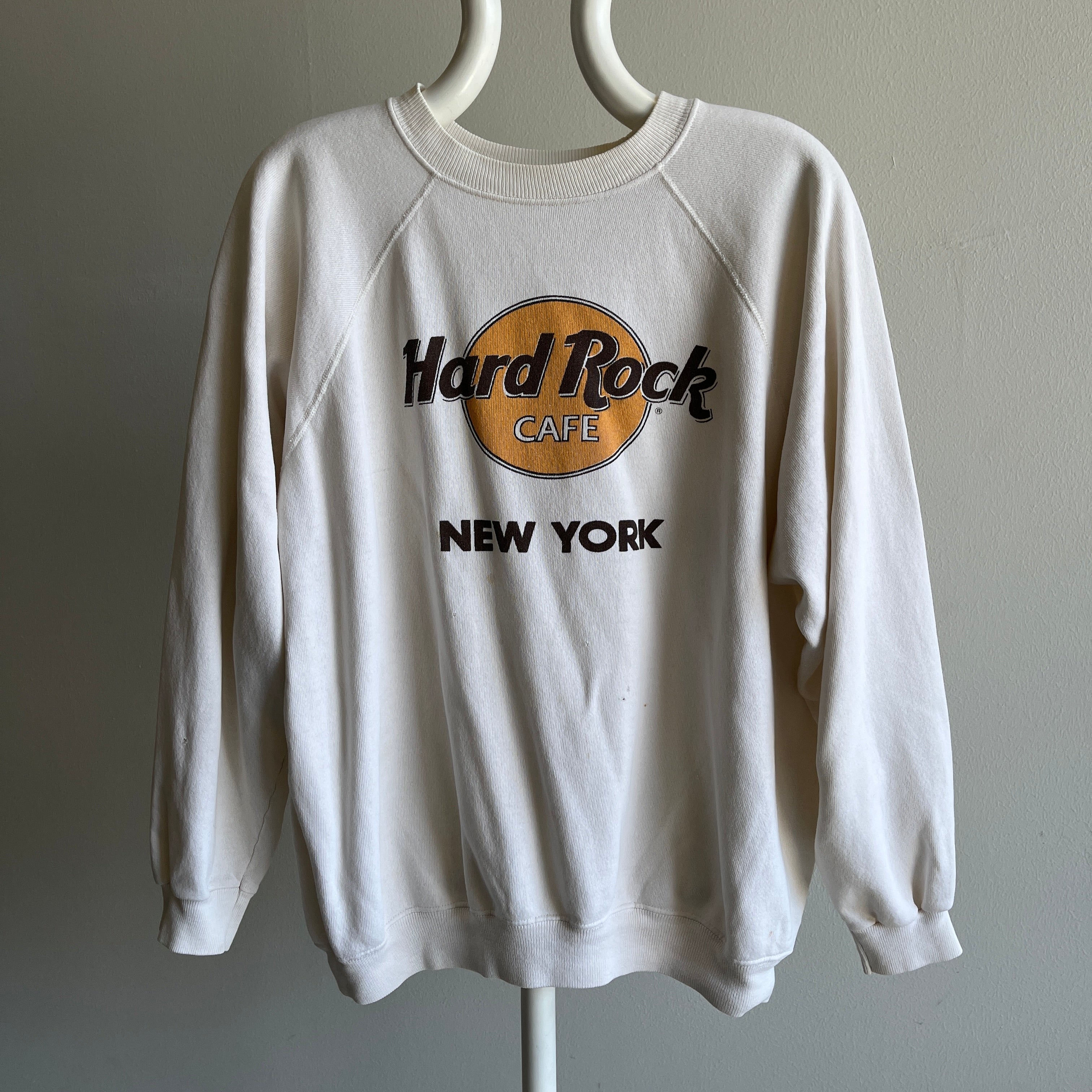 1980/90s Hard Rock Cafe New York Stained Sweatshirt