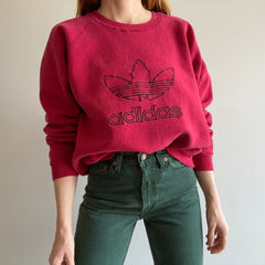 1980s USA Made Paint Stained ADIDAS Sweatshirt