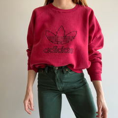 1980s USA Made Paint Stained ADIDAS Sweatshirt