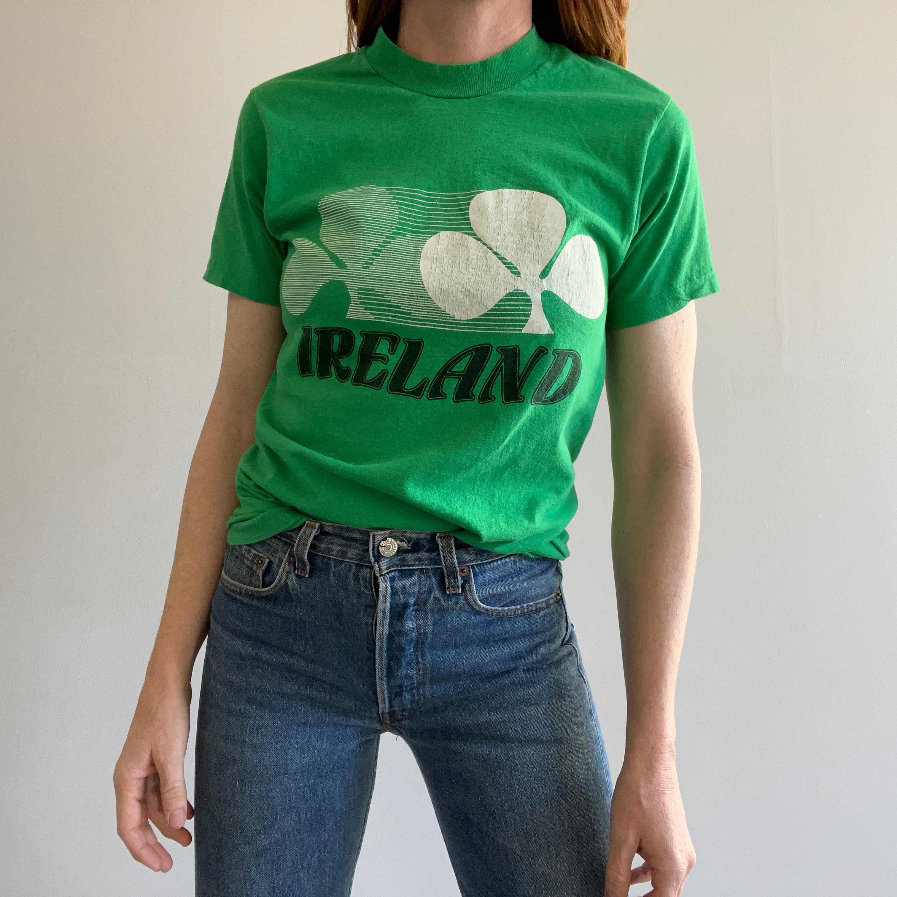 T-shirt Irlande des années 1980