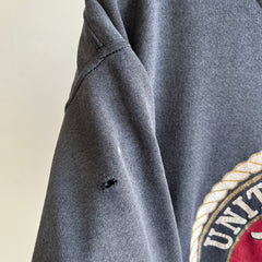 1980s Nicely Tattered United States Marine Corps Sweatshirt