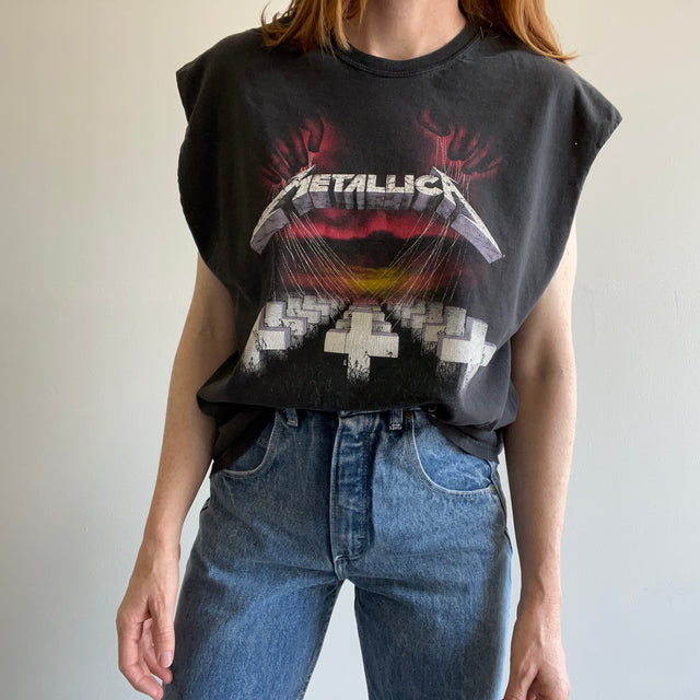 1994 Metallica - Master of Puppets - T-shirt de bande réimprimé DIY Muscle Tank