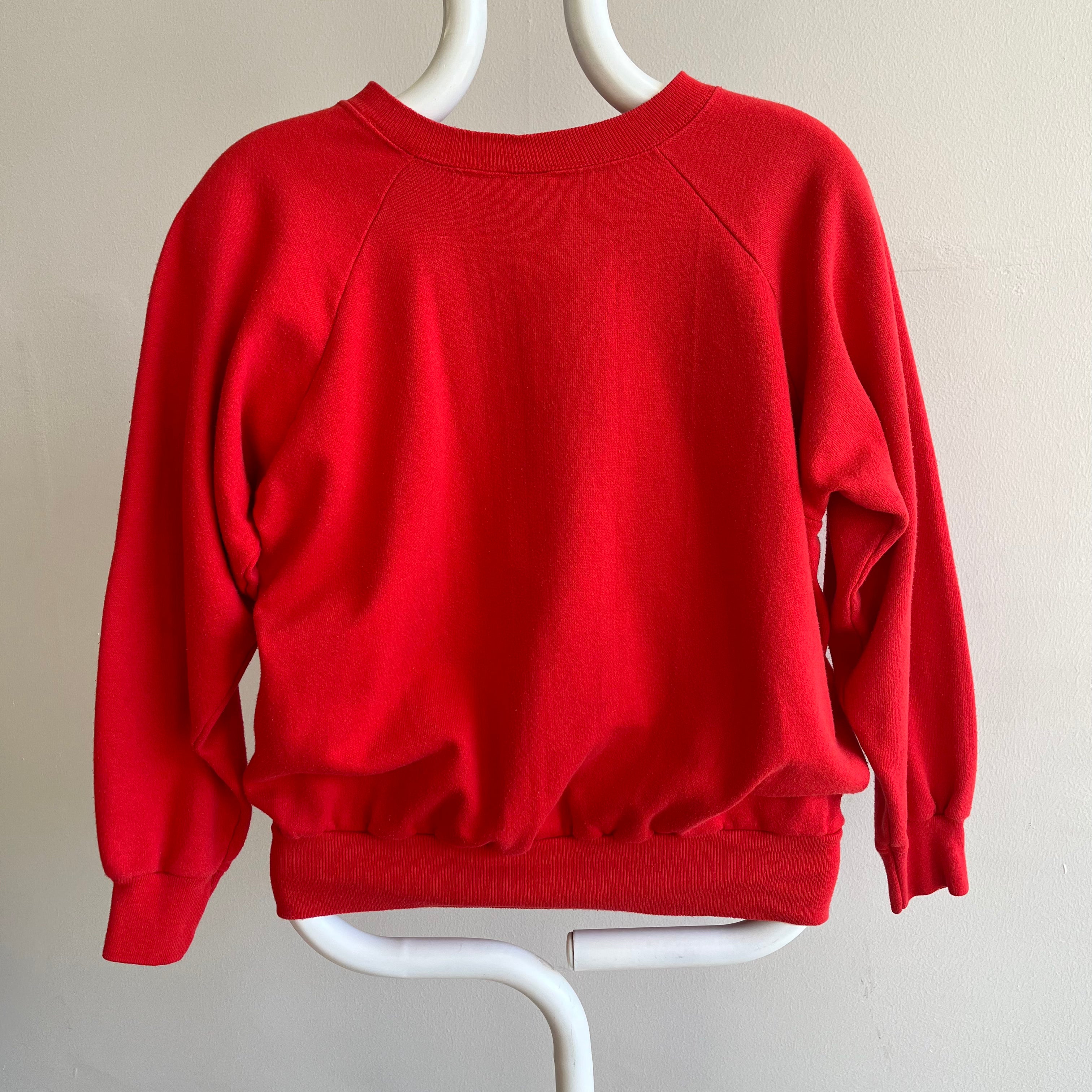 1980s Red Horsey Sweatshirt