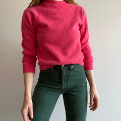 1980s Smaller Pink Raglan - Pilling