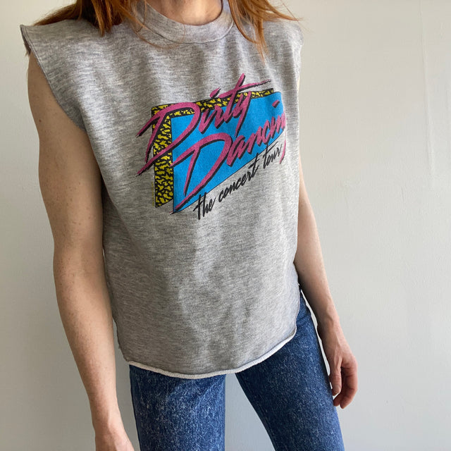 1988 Dirty Dancing Concert Tour Muscle Sweatshirt Warm Up