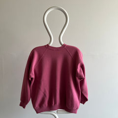 1990s Hanes Her Way Paint Stained Dusty Rose Raglan