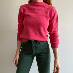 1980s Smaller Pink Raglan - Pilling