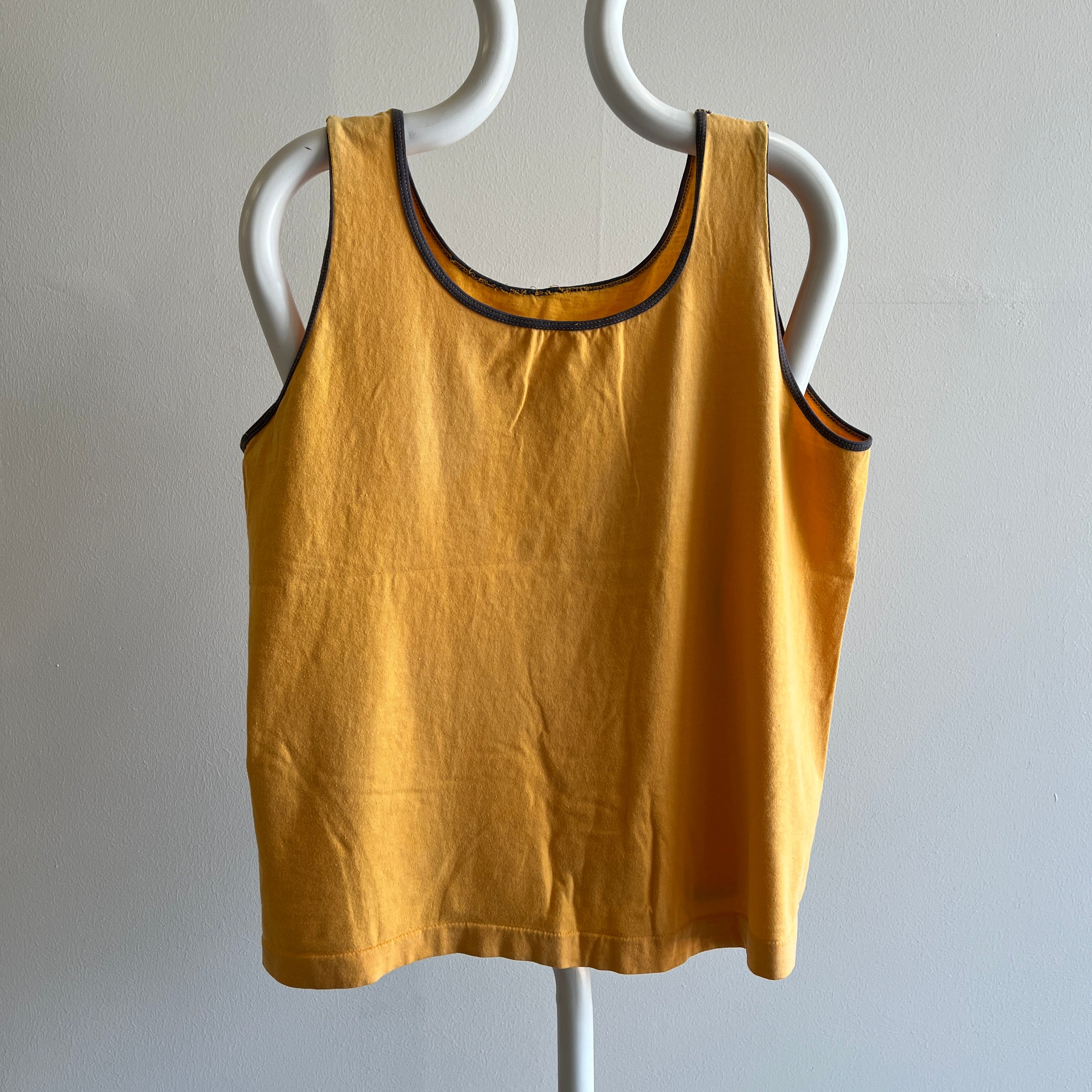 1970s Mr. Norm No. 1 Faded Cotton Tank Top - WOWOW