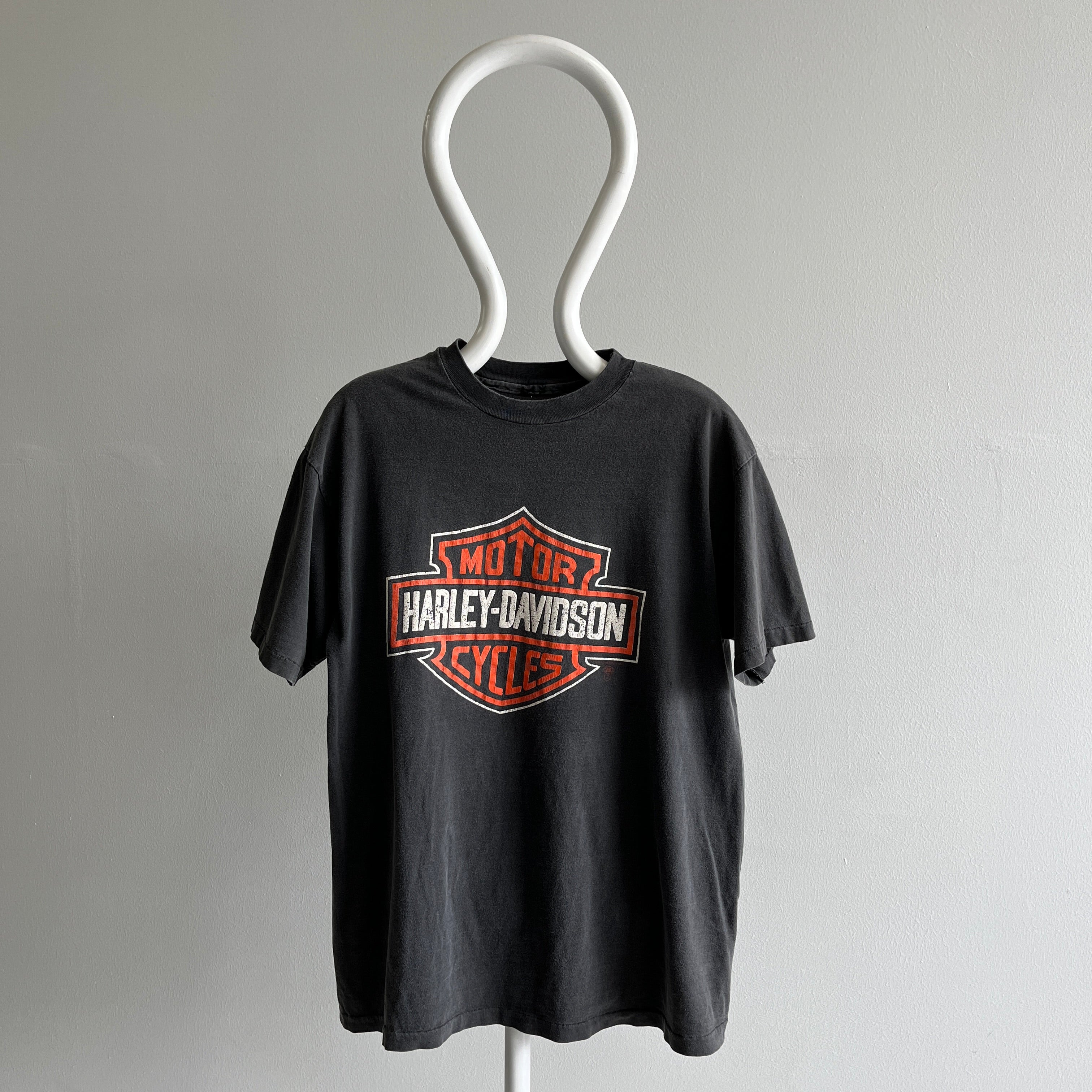 T-shirt Harley Davidson des années 1980