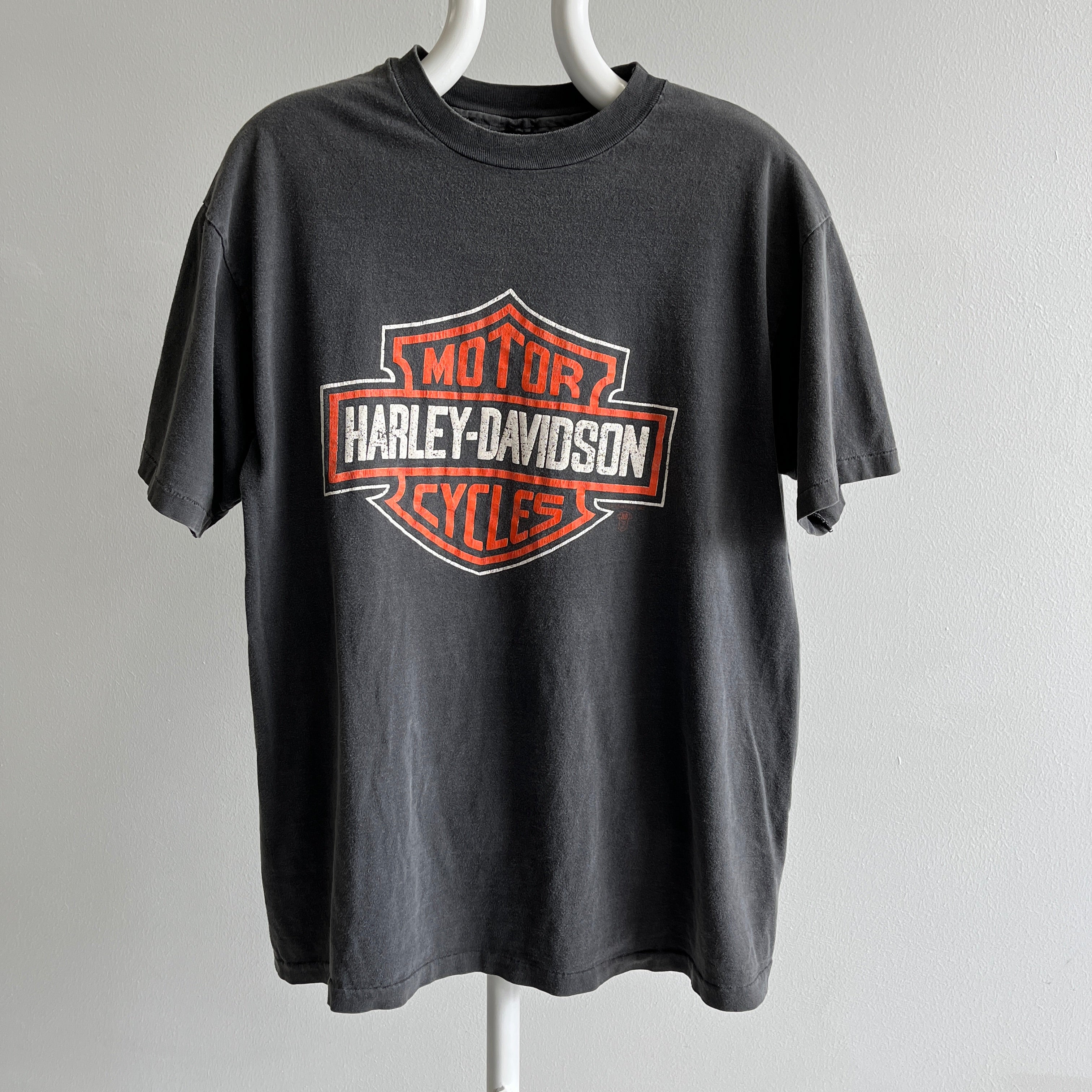 T-shirt Harley Davidson des années 1980