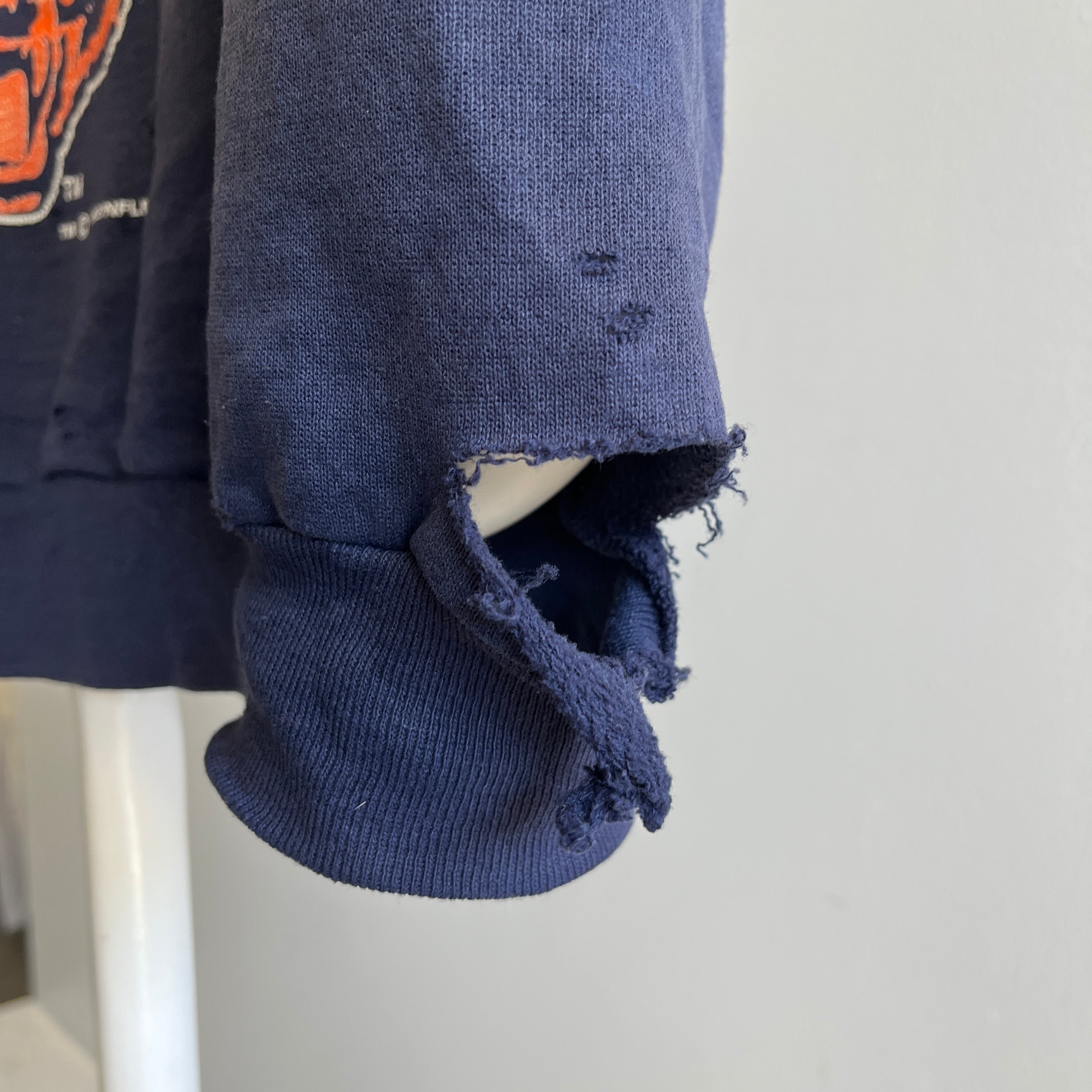 1992 Chicago Bears Lucky Game Day Sweatshirt - Thrashed