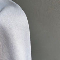 Raglan blanc vierge des années 1980 - Taille XS/S