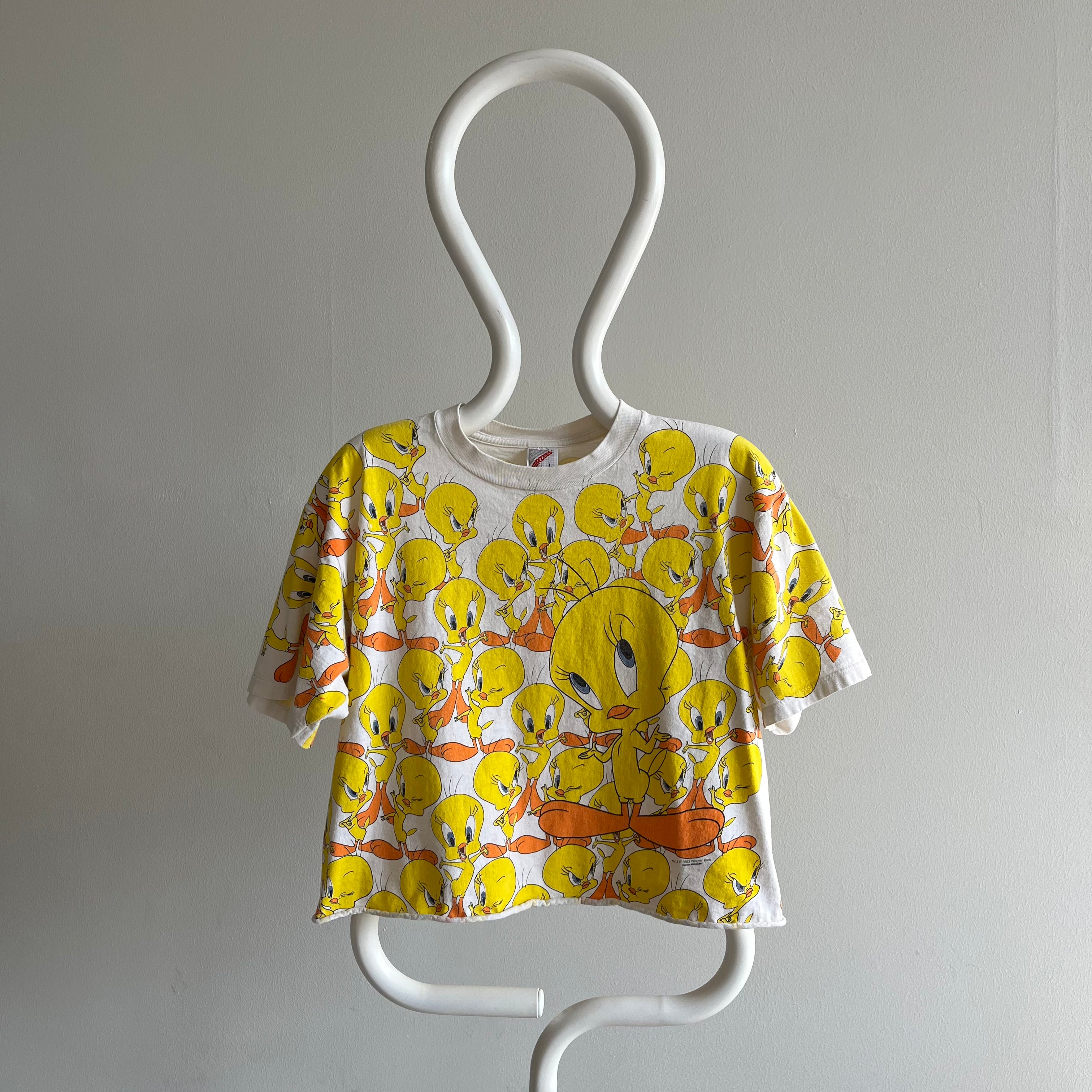 1993 Tweety Bird DIY Crop Top - Oh mon Dieu !