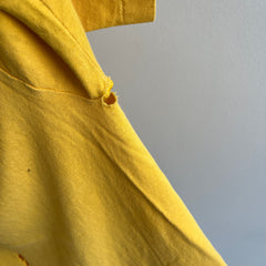 T-shirt en coton jaune souci super doux et usé des années 1990 par Soffe