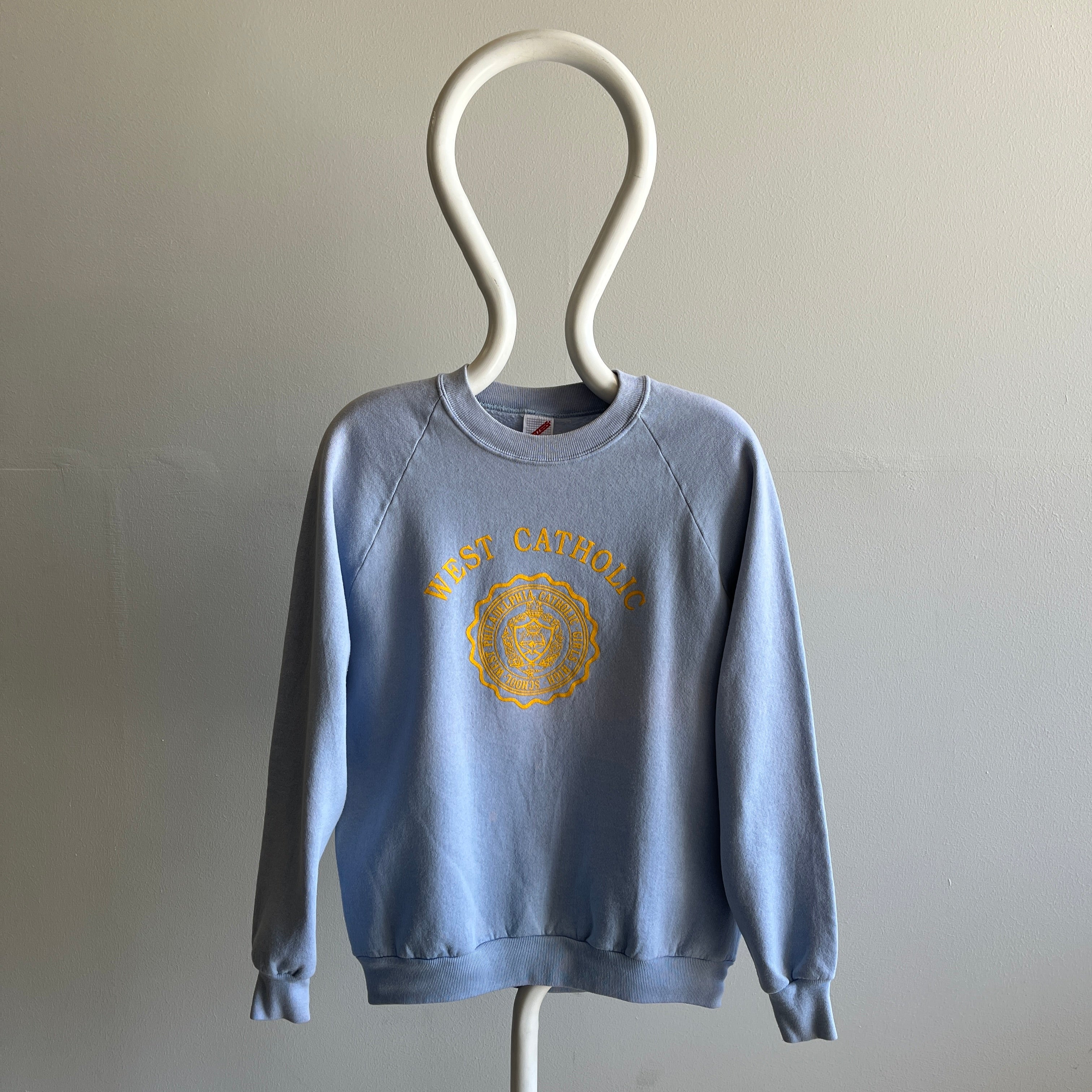 1980s West Catholic Girls High School Sweat-shirt
