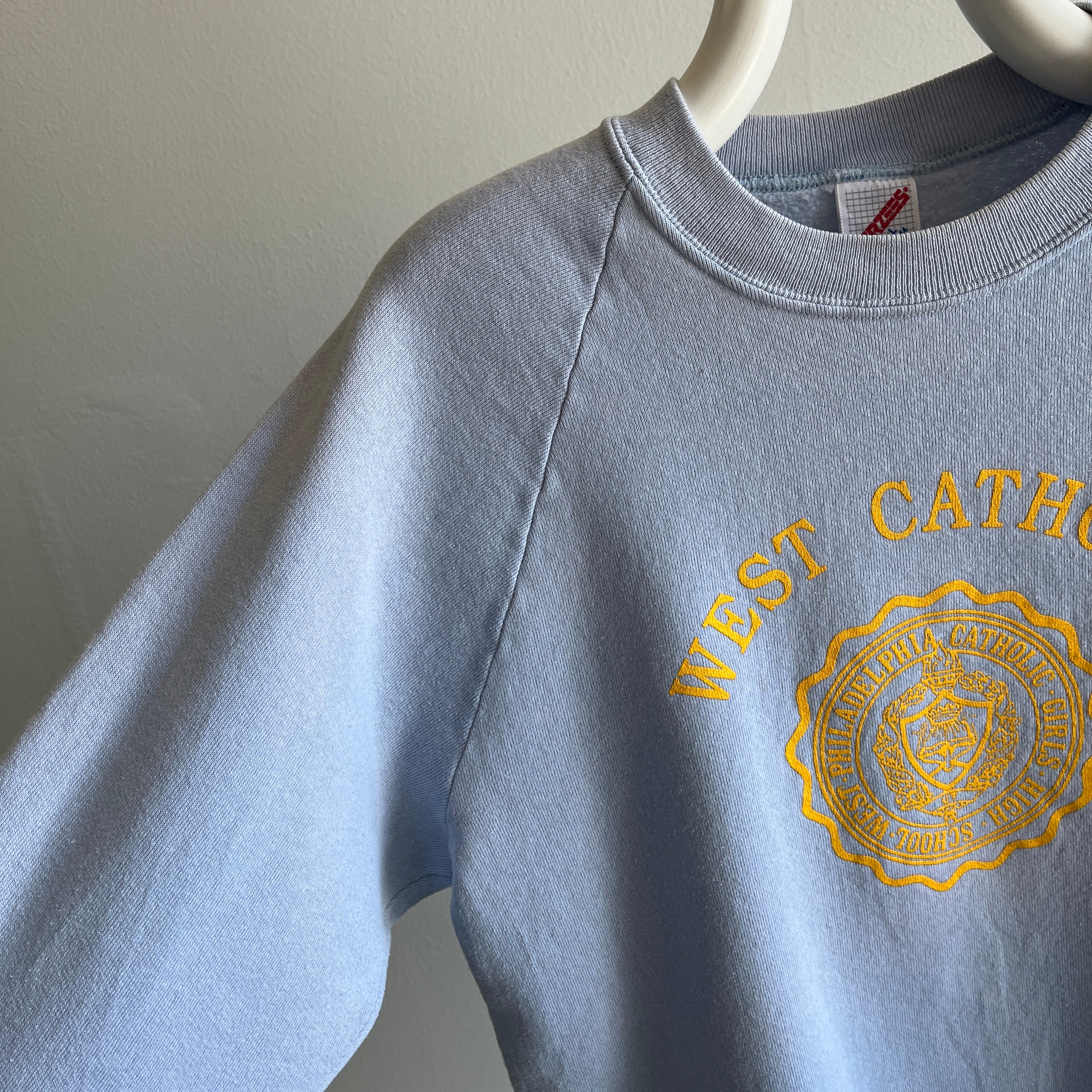 1980s West Catholic Girls High School Sweat-shirt
