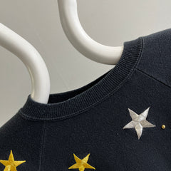 1980s Stars and Rivets Sweatshirt - Oh My!