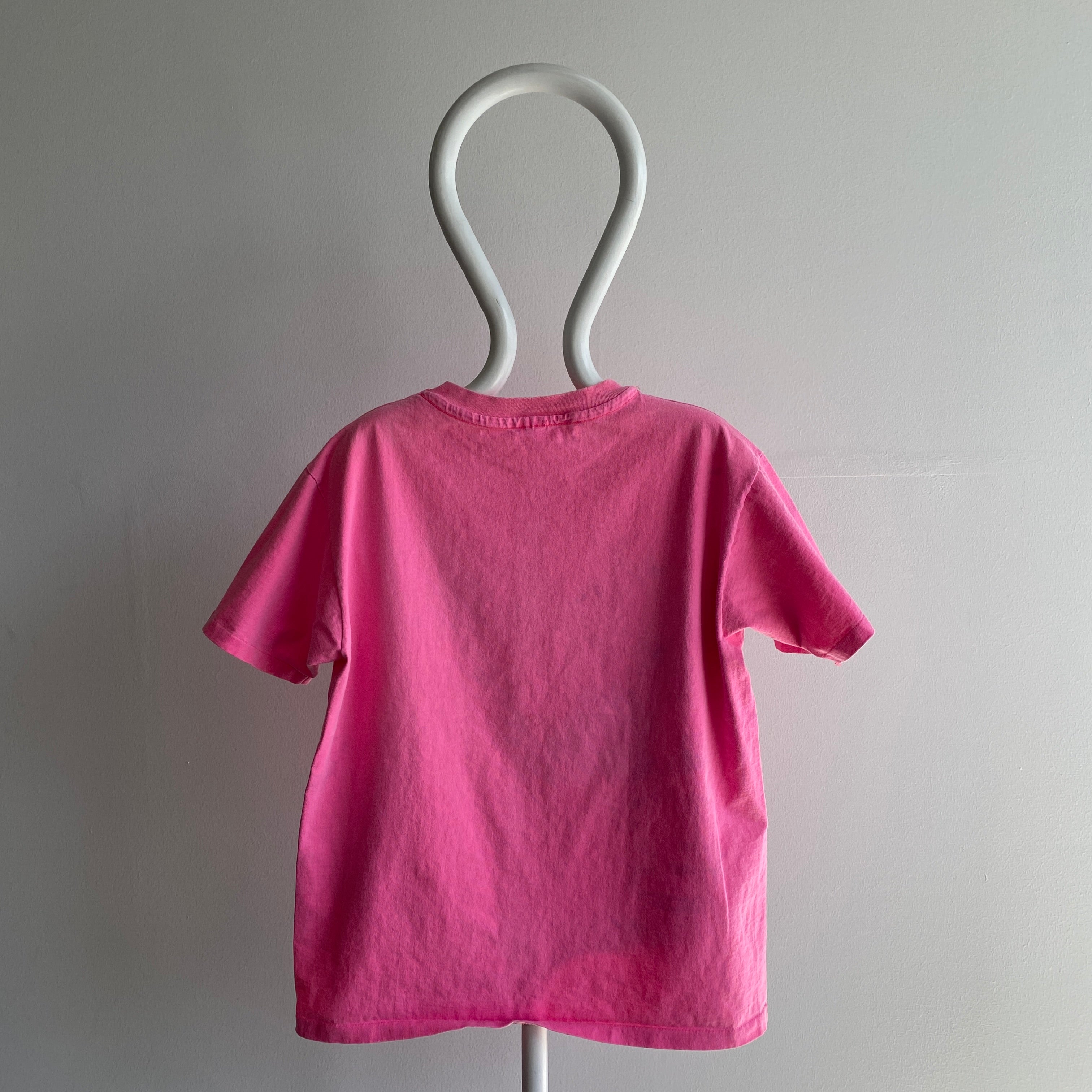 1980s Hot Pink San Diego California Cotton Tourist T-Shirt