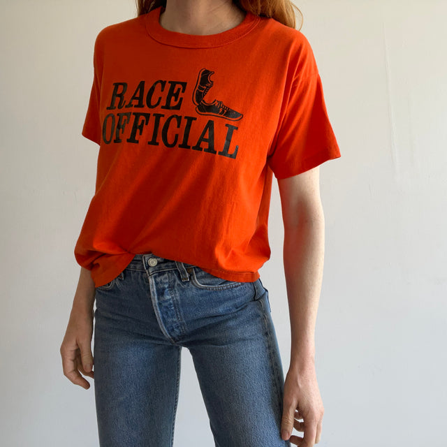 1980s Race Official "Lightfoot" T-Shirt by Russell