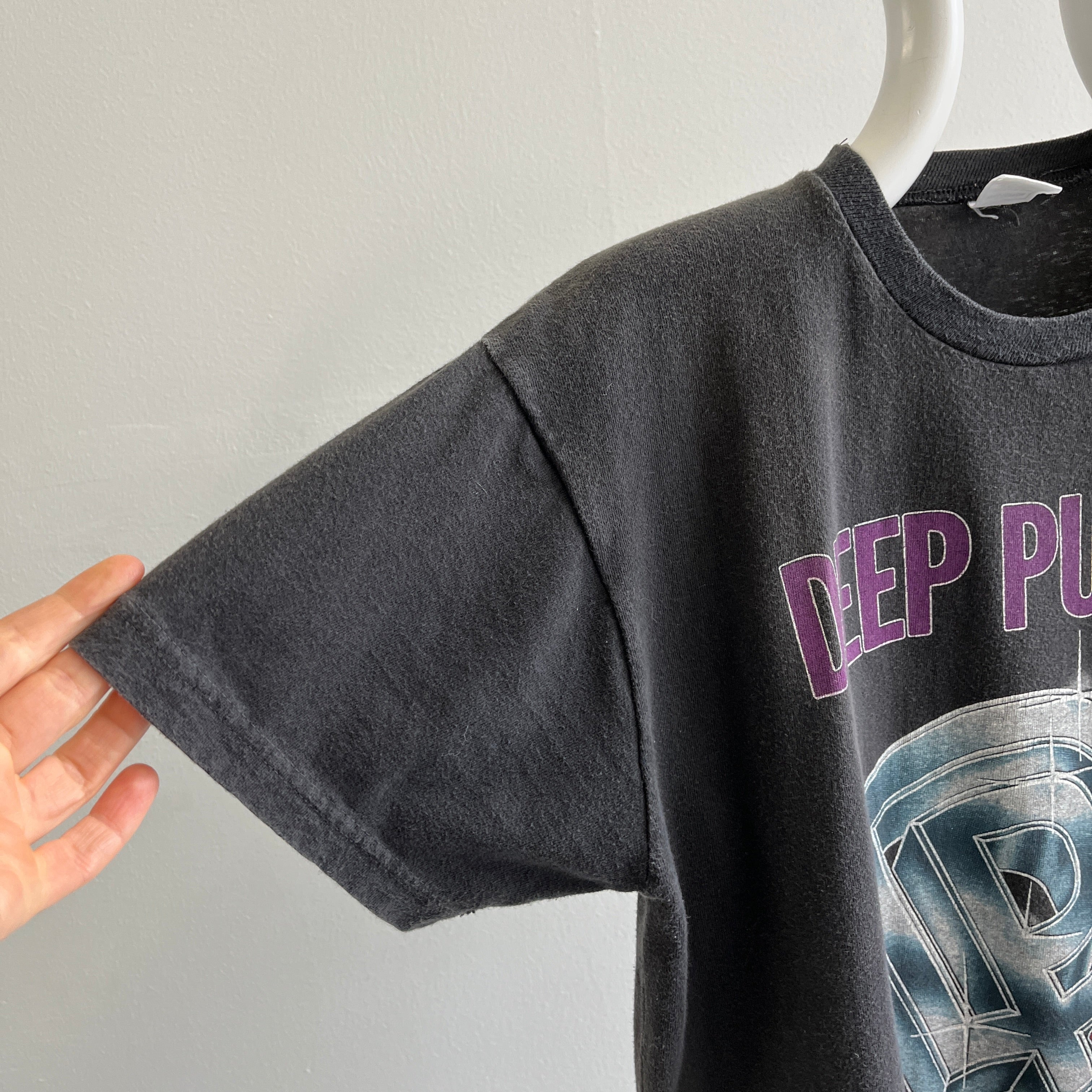 1985 Deep Purple Front and Back T-Shirt - Reprint