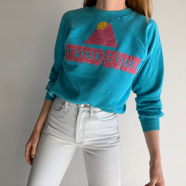 1980s DIY Crested Butte, Colorado Sweatshirt - THIS IS SOMETHING ELSE