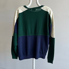 1990s Dunlop Color Block Sweatshirt