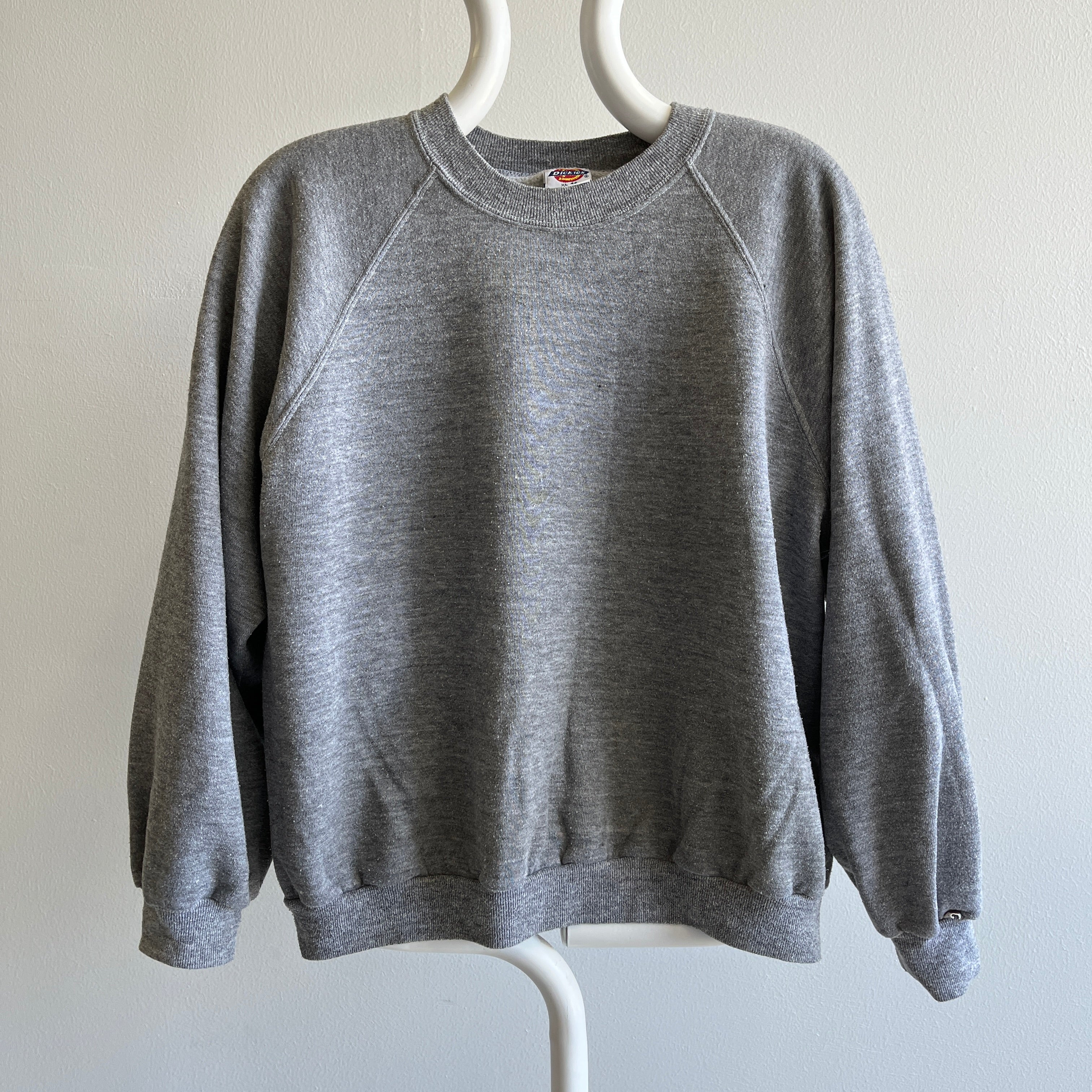 1980s USA Made Dickies Blank Gray Sweatshirt